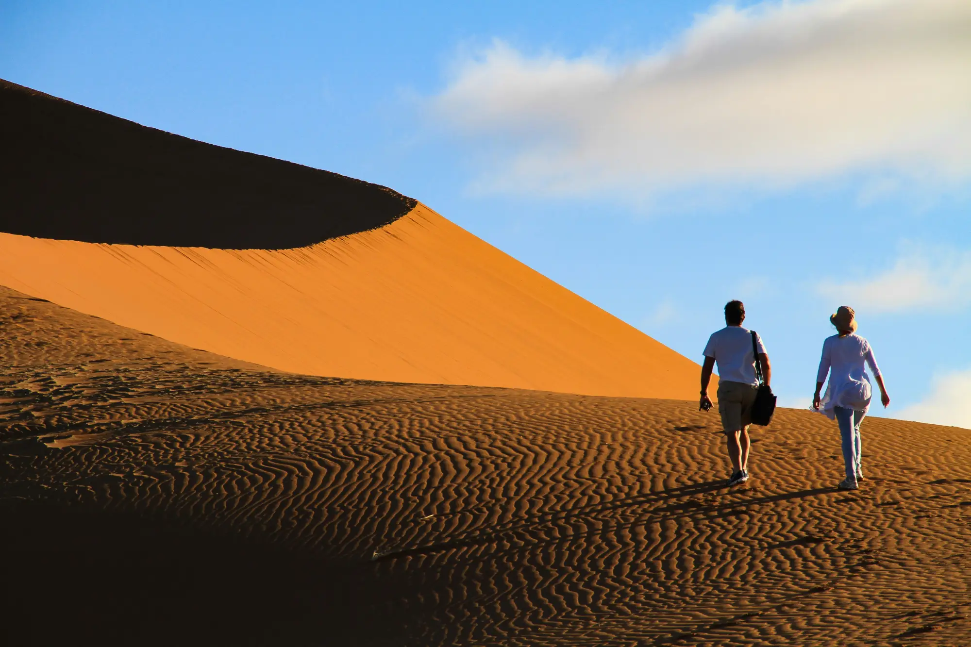 Gently Rolling Sands of Africa.